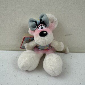 DIDDLINA MOUSE PLUSH KEYCHAIN GERMANY EUROPE DIDDLS TOY STUFFED ANIMAL DOLL KIDS